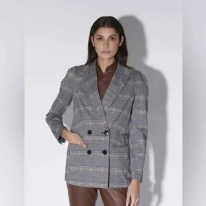 Walter Baker Blazer~Bristol Plaid L